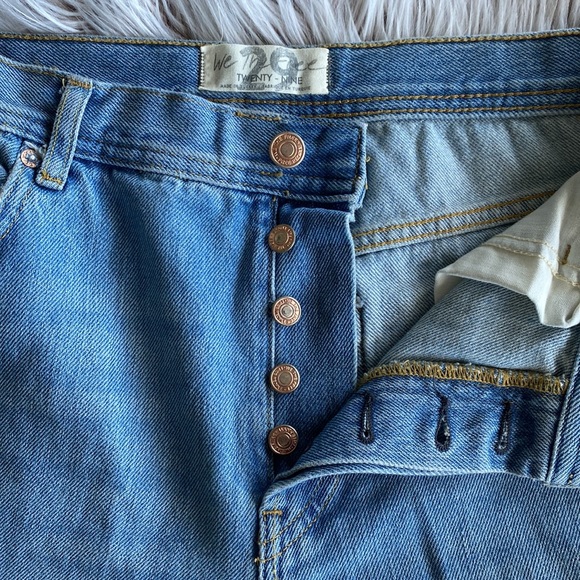 NWT Free People Maggie Mid Rise Straight Jean 29 - Picture 6 of 12